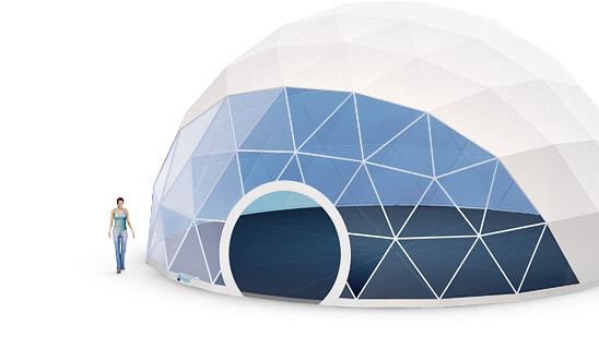 Freedome-110, Perspective, Transparent Front View