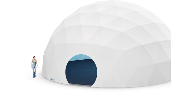 Freedome-110, Perspective, White Front View