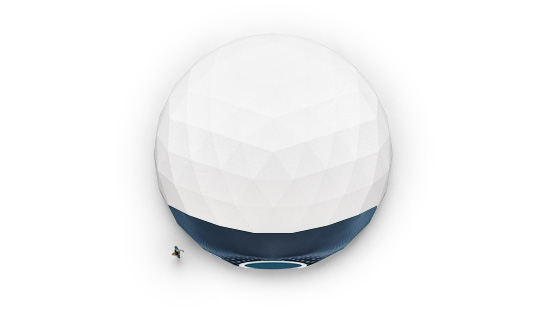 Freedome-110, Top, Branded Front View