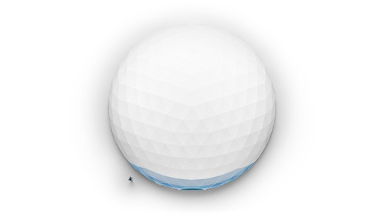 Freedome-300, Top, Transparent Front View