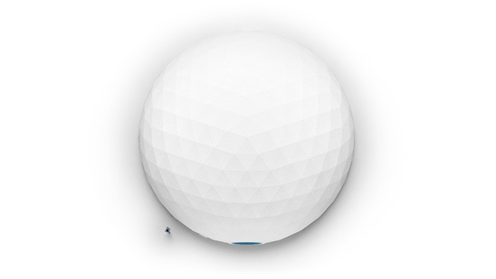 Freedome-300, Top, White Front View