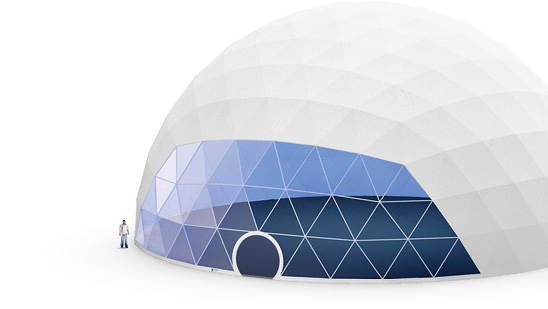 Freedome-700, Perspective, Transparent Front View