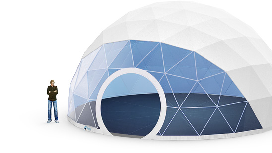 Freedome-75, Perspective, Transparent Front View