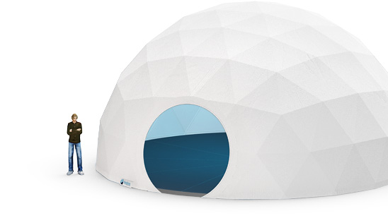 Freedome-75, Perspective, White Front View