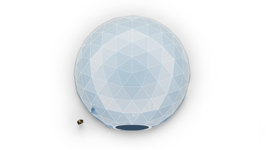 Freedome-75, Top, Transparent View