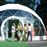 Namiot kulisty Freedome 75 na Karnawale Sztukmistrzów, Lublin