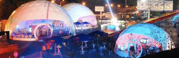 Namiot sferyczny Warszawa, Red Bull X-Fighters 