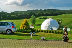 Namiot sferyczny wynajem, Binowo Park Pole Golfowe