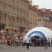 image Branding, Contemporary tents, Dome structures, Event Dome Marquees, Printed Branding, White Front, euro_rscg, freedome-75, tmp