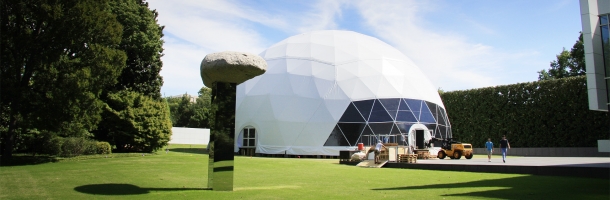 geodesc dome tent at rachofsky house two for two for aids gala dallas texas