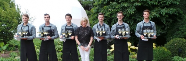 geodesic dome for martha stewart and dom perignon
