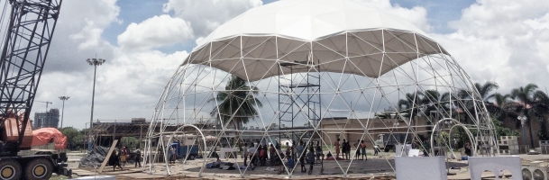 immersive projection dome in india by freedomes 