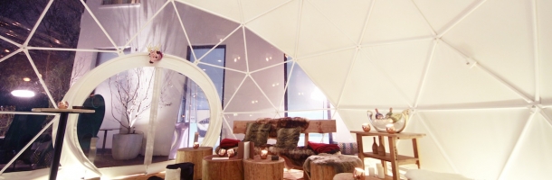 interior of freedome 30 chillout dome for das stue
