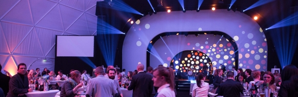 party after product presentation by nespresso