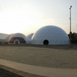 souq okaz festival dome village - five freedomes geodesic domes